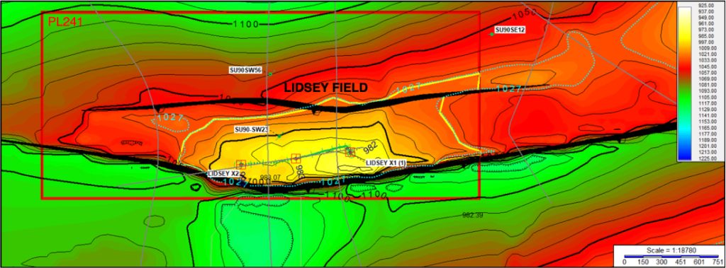 Lidsey Field Map